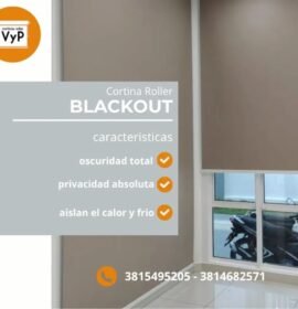 Ventas e instalación de Cortinas roller blackout