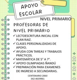 Apoyo escolar primario