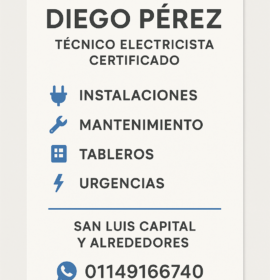 Técnico Electricista