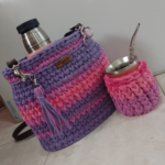 Tejido en macramé y crochet, bazar