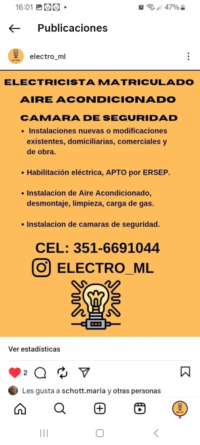 Electricista Domiciliario