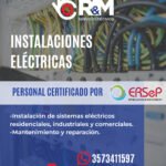 Electricidad, aires , heladeras , lavarropas