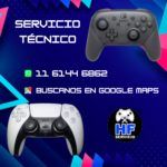 Servicio técnico de joysticks PS5, Xbox Series y Pro Controller Switch