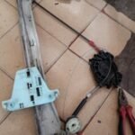 Aire acondicionado del automotor y levanta cristales