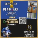 Soldador y pintor de casas