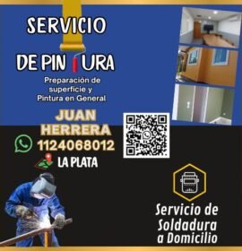 Soldador y pintor de casas