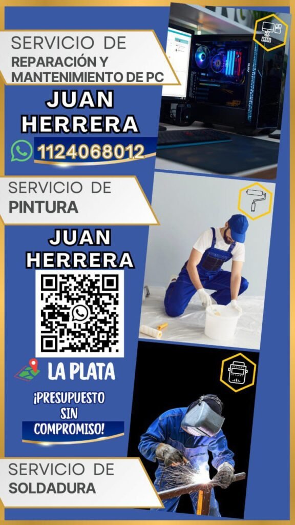 Soldador y pintor de casas