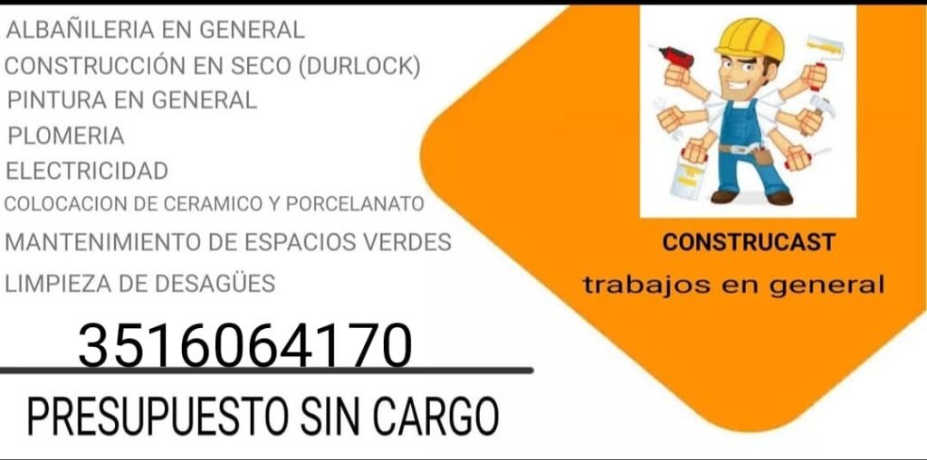 Mantenimiento y construcción en gral