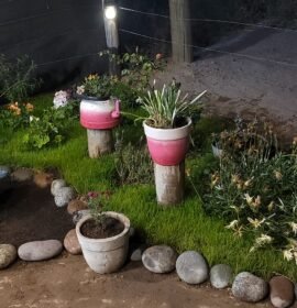 Dibujo en muros. Hasta 3m de alto y personalización de jardin