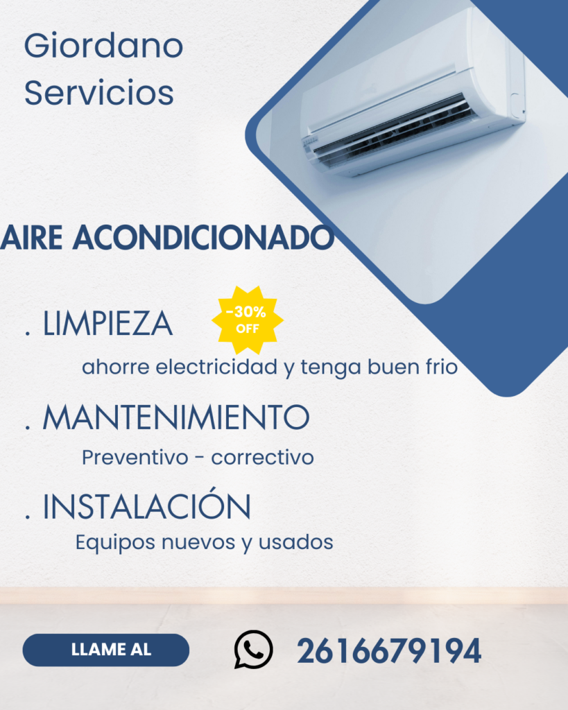 Instalación Aire Acondicionado