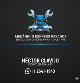 Mecánico de camiones micros colectivos