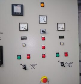 Electricista y manejos de camiones con hidrogrúa