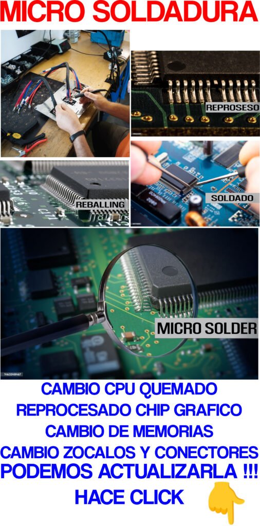 Reparacion Macbook, Notebooks, PC