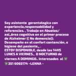 Cuidado de adultos mayores