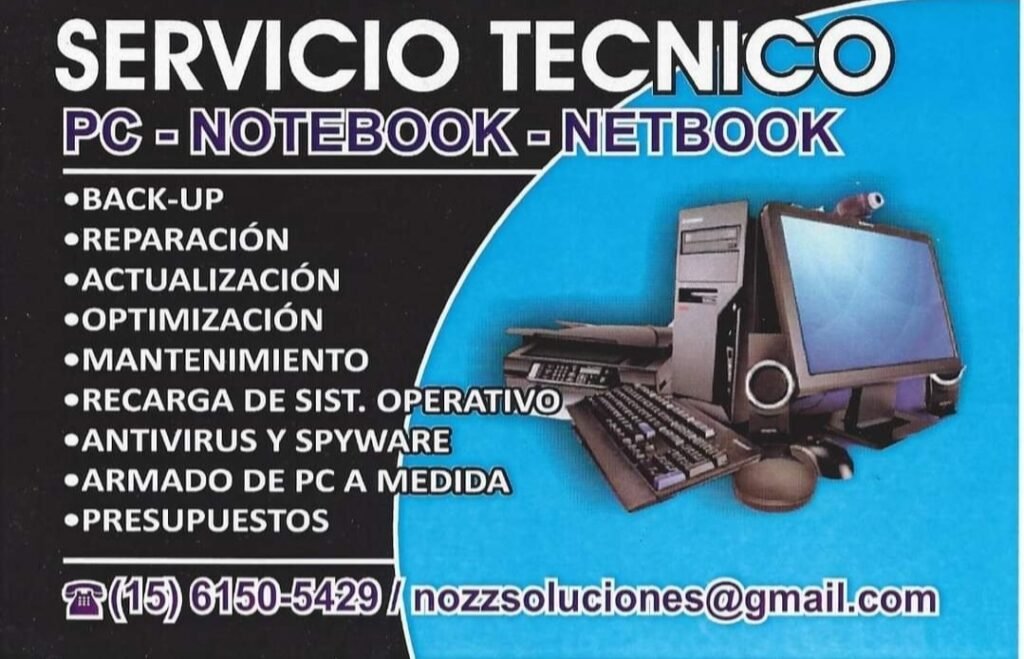REPARACION Y ARMADO DE COMPUTADOR