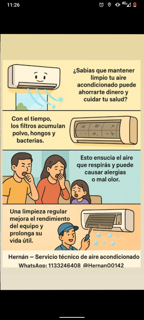 Instalador de aires acondicionados