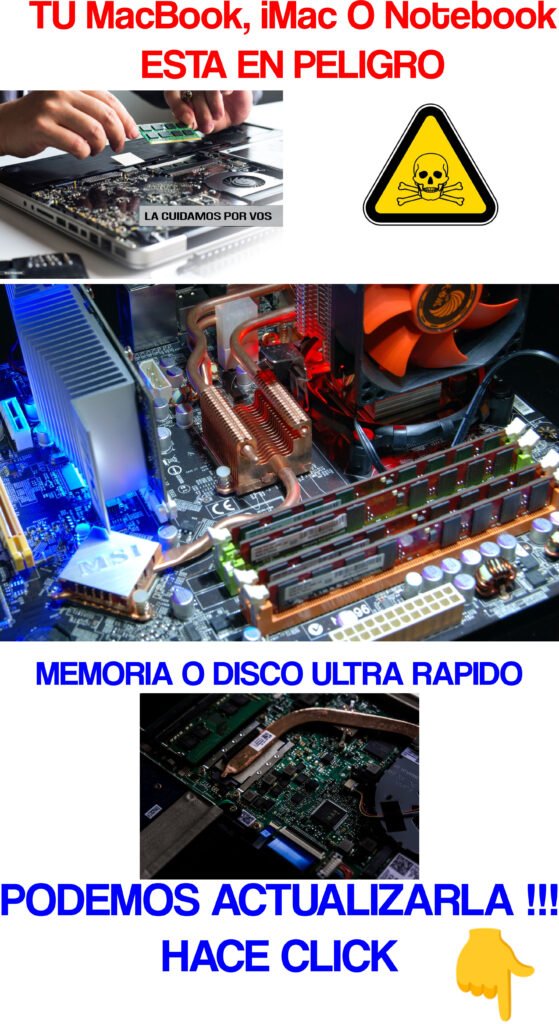 Reparacion Macbook, Notebooks, PC