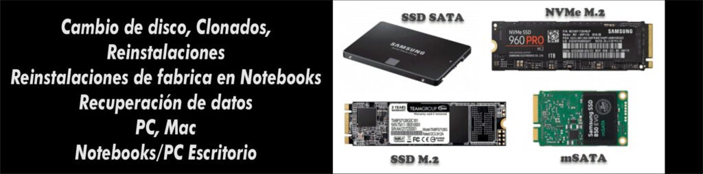 Reparacion Macbook, Notebooks, PC