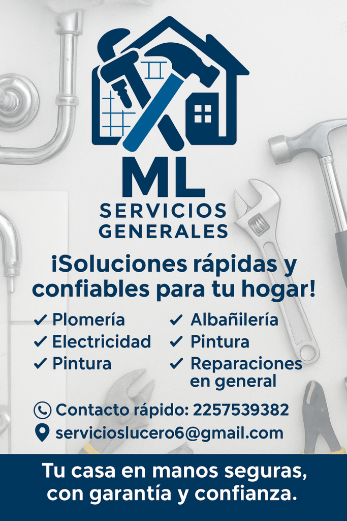ML servicios generales para el ho