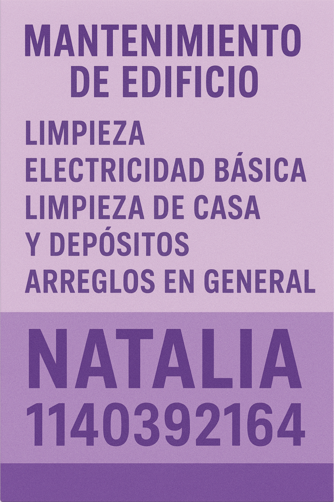 Mantenimiento de edificio