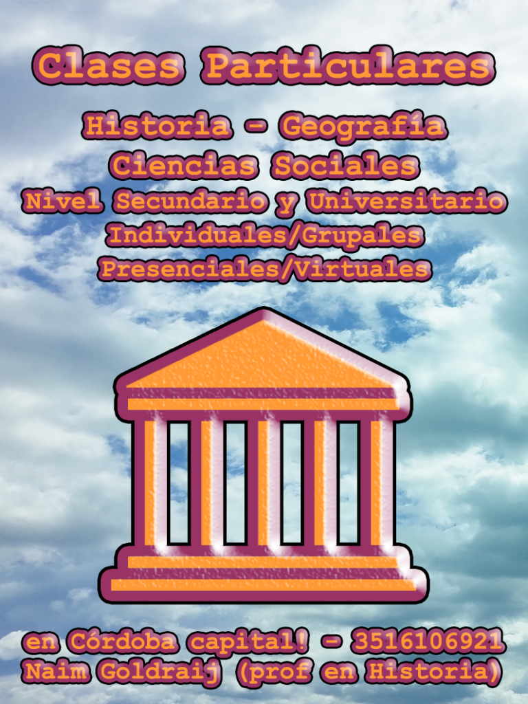 Clases particulares de Historia, Geografía y Ciencias Sociales