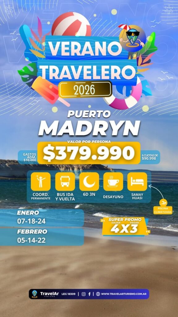 Venta de paquetes turísticos
