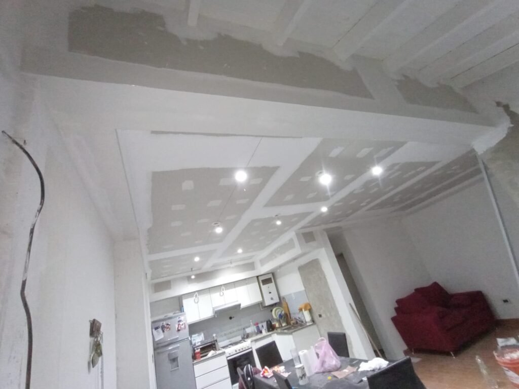 Construcción e seco durlock pintura steel framing tarquini