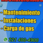 + Aire Acondicionado: Instalación de equipos Mantenimiento y carga de gas refrigerante” + Aire Acondicionado: Instalación de equipos Mantenimiento y carga de gas refrigerante”