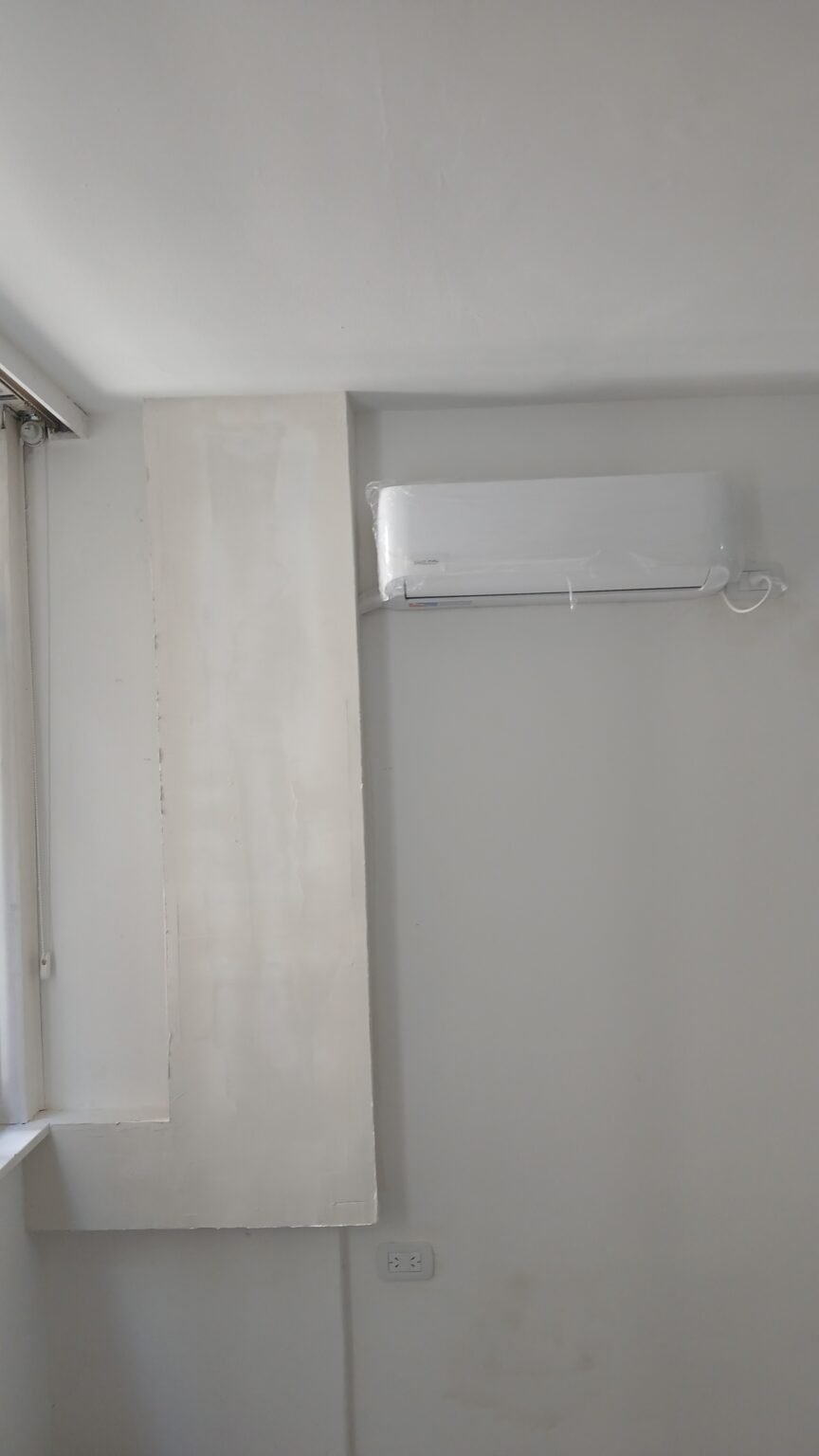 Instalación de aire acondicionado
