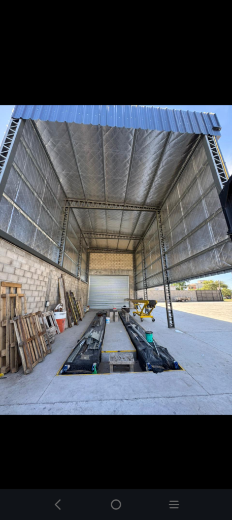 Extrctura metálica cortinas metálicas reparaciones y urgencia techo Zingueria soldadura en jeneral