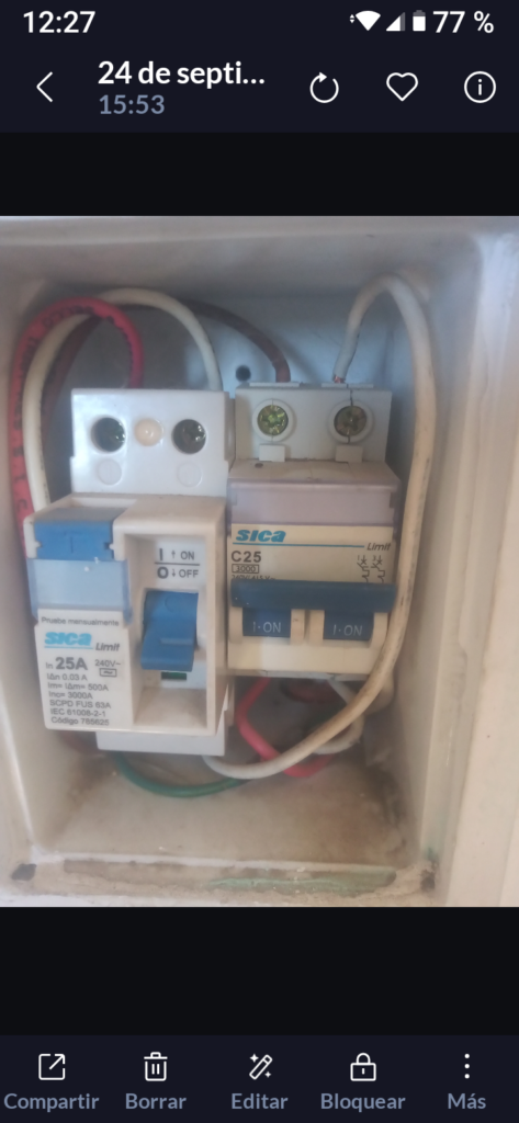 Electricista habilitado