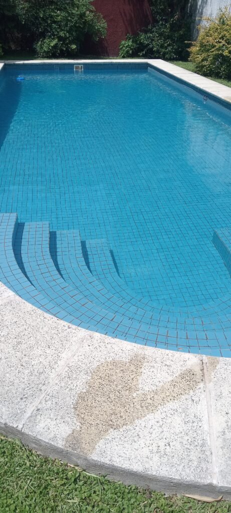 Pintura y mantenimiento de piscin