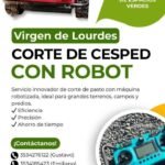 Servicio de corte de césped con maquinas Robotizadas a control remoto