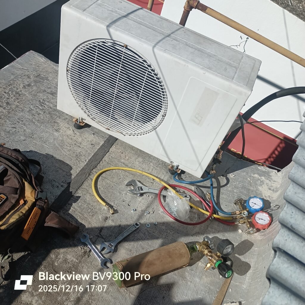 Instalador de aire acondicionado