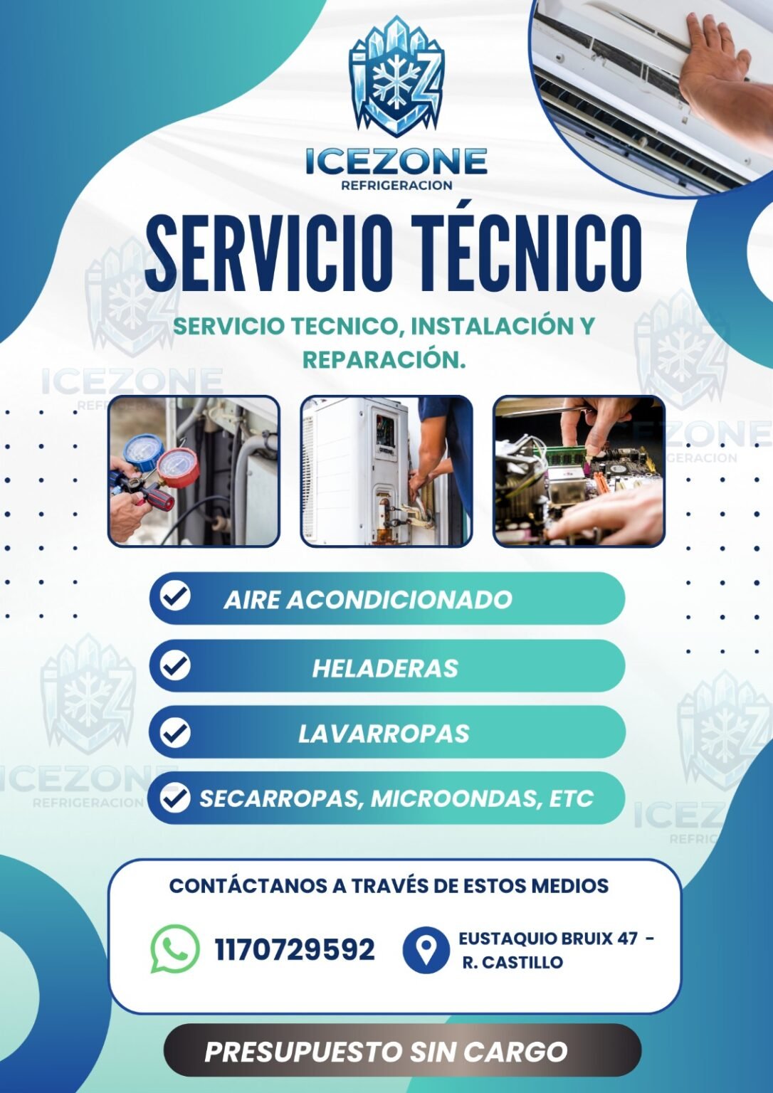 Técnico en refrigeración
