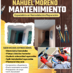 Electricista y mantenimiento general domiciliario