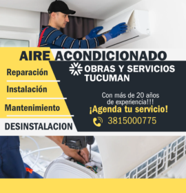 Service e instalación de aire acondicionado