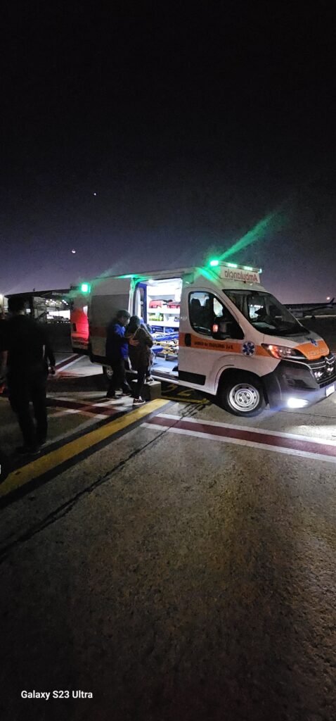 Servicio ambulancia . Enfermería