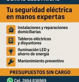 Electricista Domiciliario