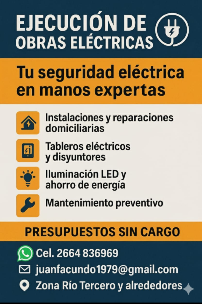 Electricista Domiciliario