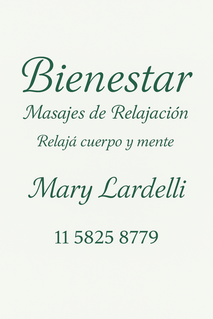 Masajes de relajación