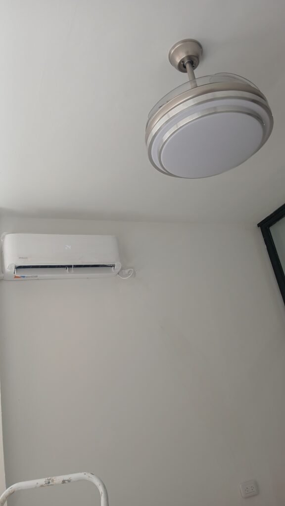 Instalación de aire acondicionado