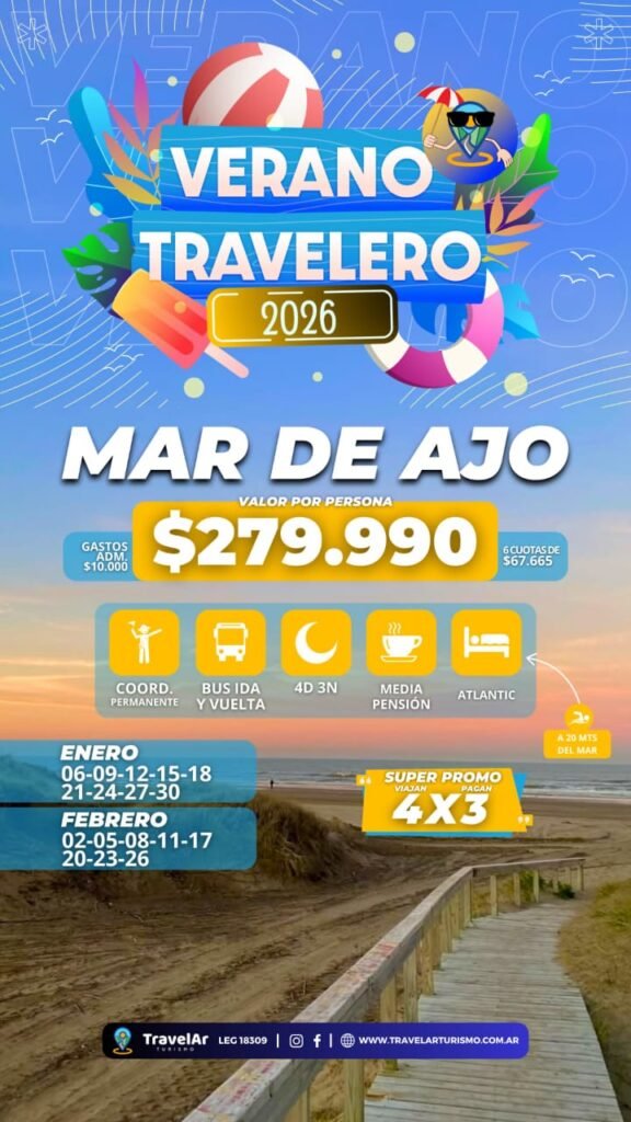Venta de paquetes turísticos