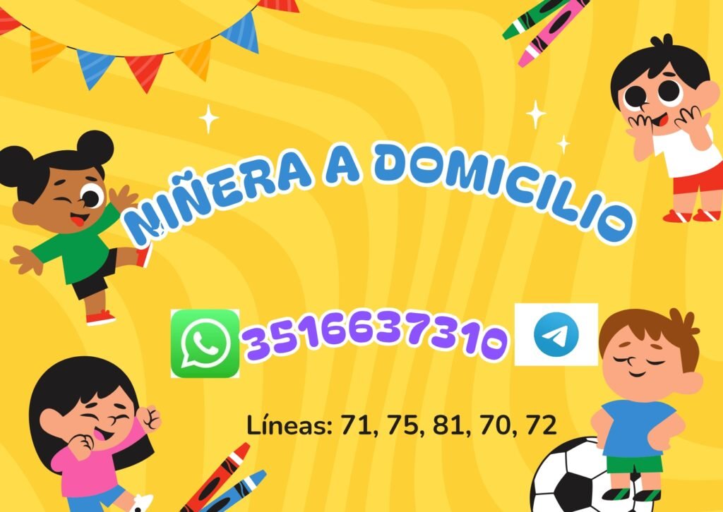 Niñera a domicilio