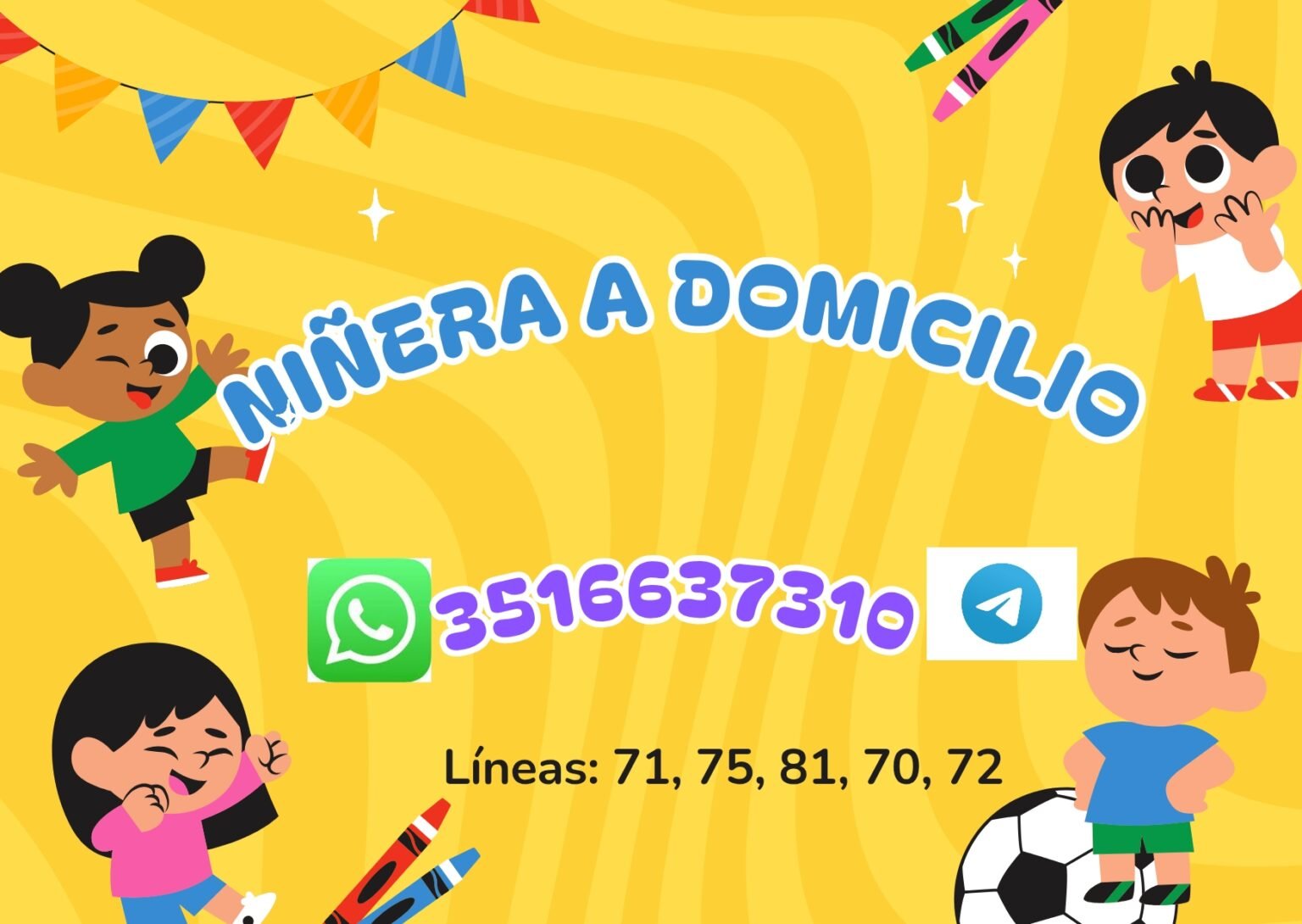 Niñera a domicilio