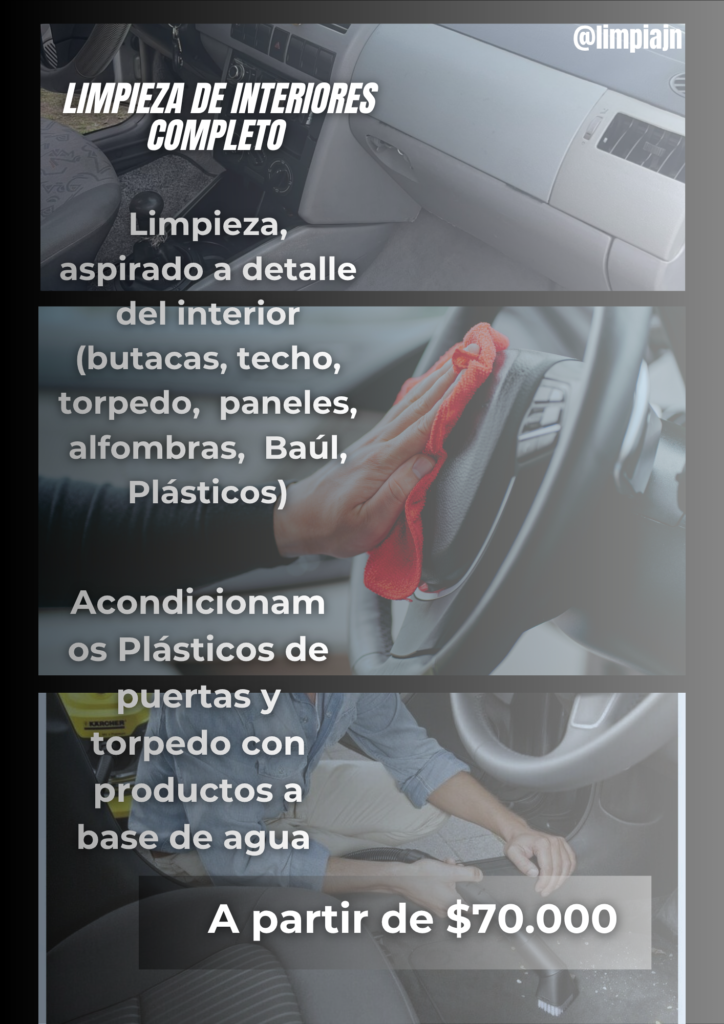 Limpieza de tapizados