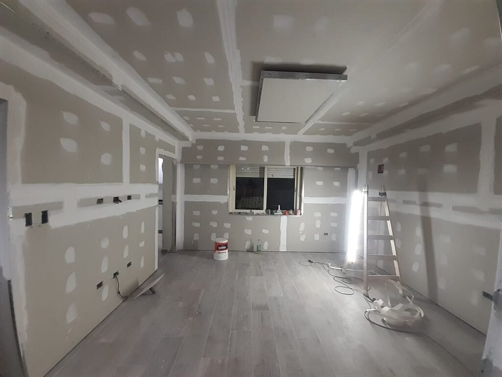 Construcción e seco durlock pintura steel framing tarquini