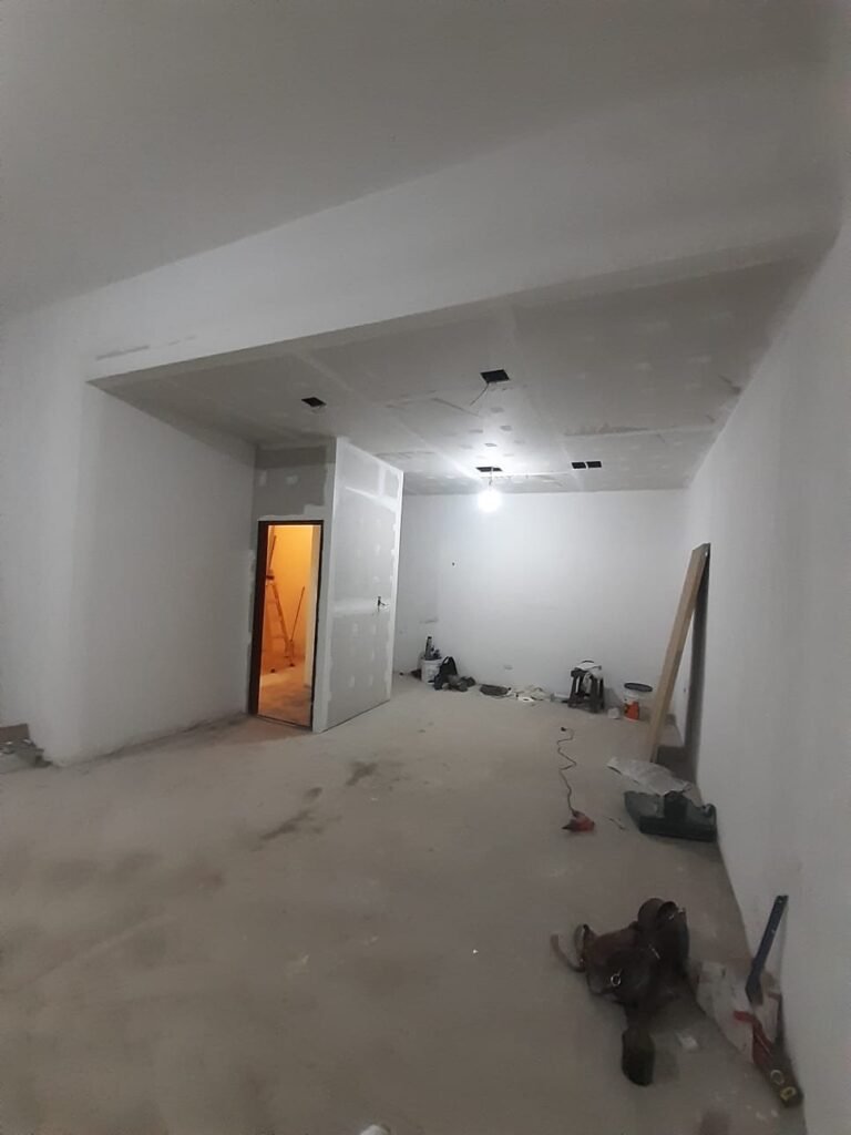 Construcción e seco durlock pintura steel framing tarquini