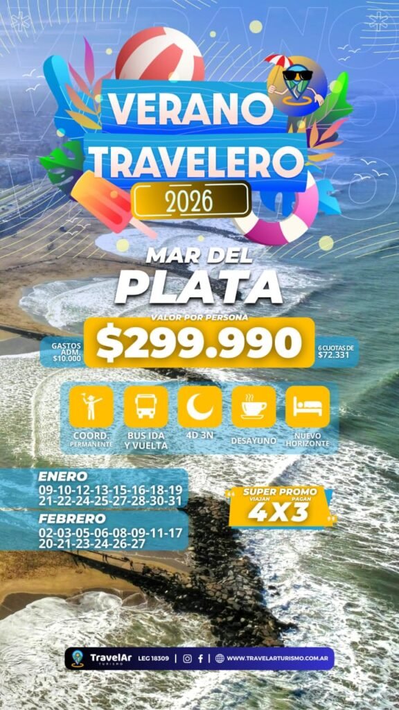 Venta de paquetes turísticos