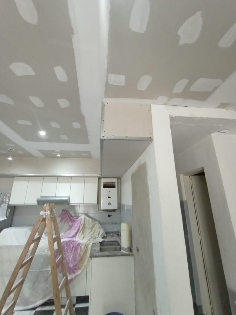 Construcción e seco durlock pintu